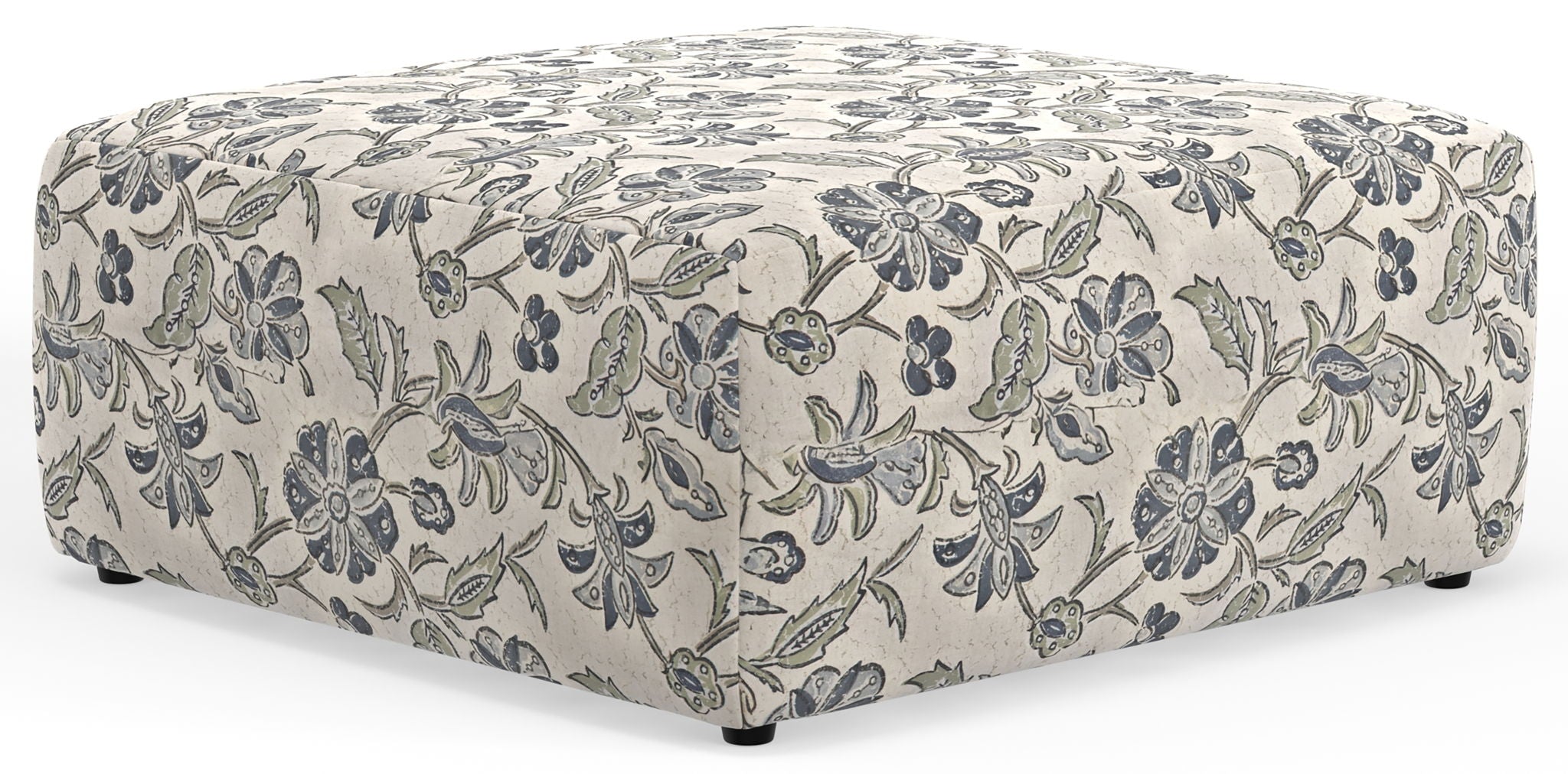Stockbridge - Cocktail Ottoman - Denim