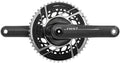 SRAM RED Crankset - 170mm 2x 12-Speed 50/37t 8-Bolt Direct Mount DUB Spindle Interface Natural Carbon E1