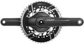SRAM RED AXS Power Meter Crankset - 172.5mm 2x 12-Speed 48/35t 8-Bolt Direct Mount DUB Spindle Interface Natural Carbon E1