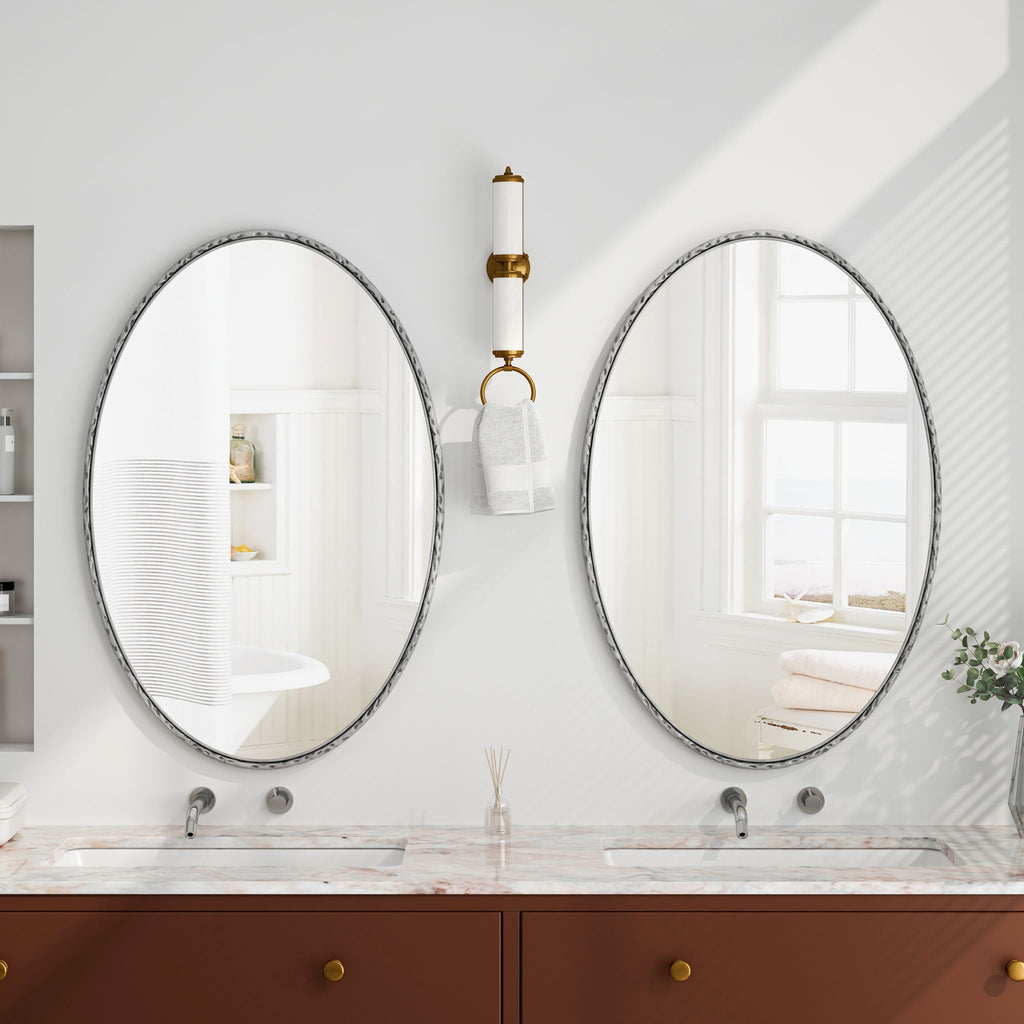 Art Oval Retro Mirror, Wall Hanging