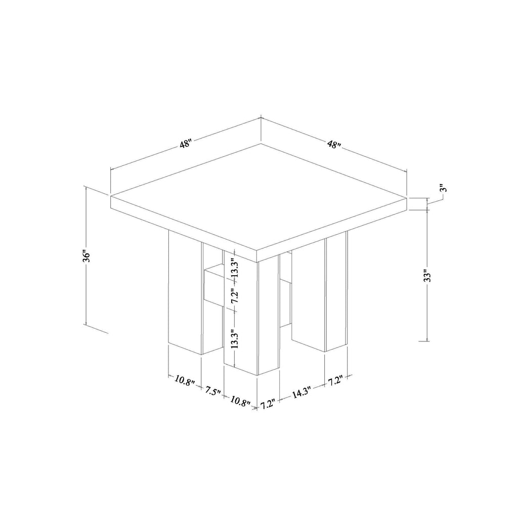 Mikha - Bar Table And Bar Stool