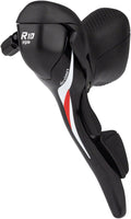 microSHIFT R10 Left Drop Bar Shift Lever - Triple Shimano Compatible Black