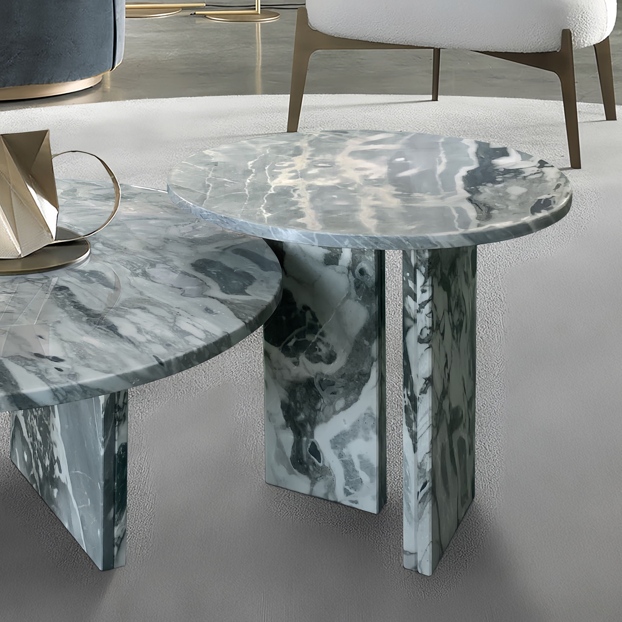Elegant Coffee Duo Table Set