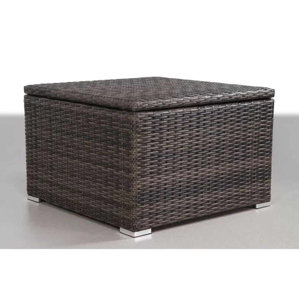 Stylish Rattan Wicker Person Seating Group With Premium Sunbrella Cushions Perfect For Outdoor Entertaining