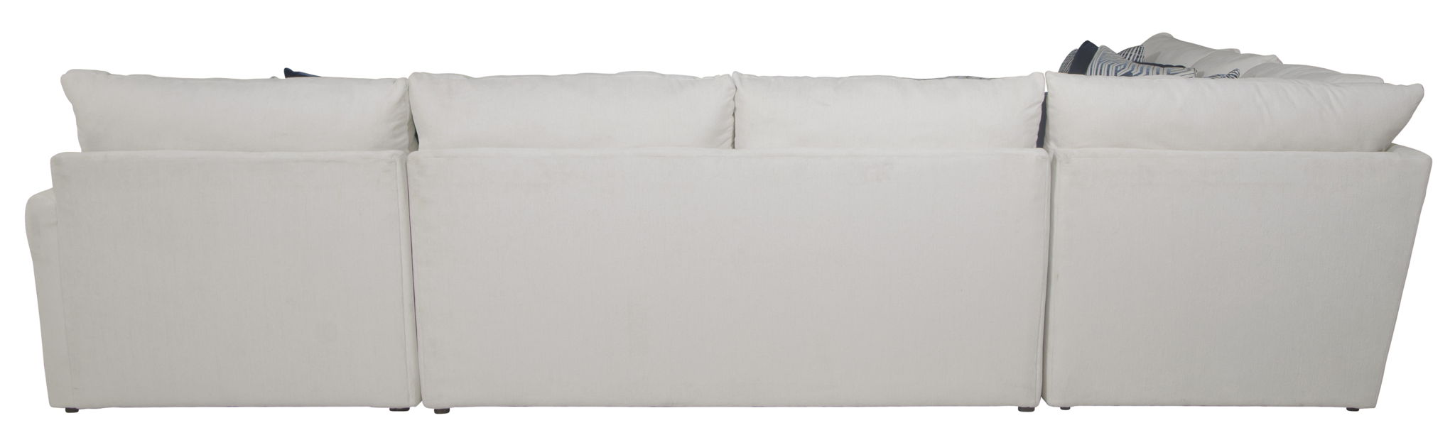 Polaris - Sectional With Comfort Coil Seating And Accent Pillows Included