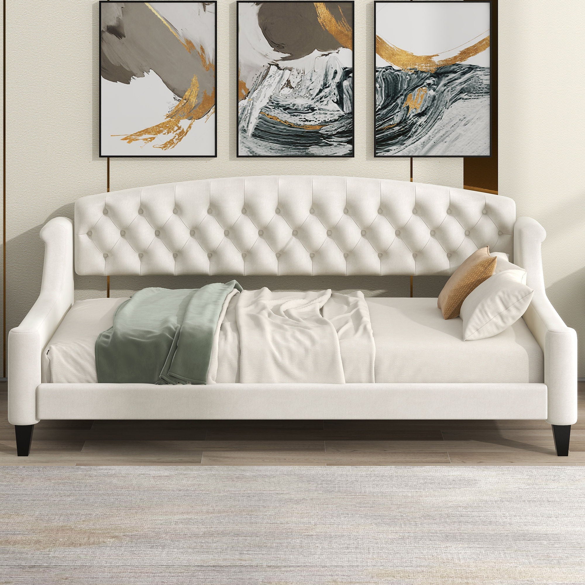 Modern Tufted Button Daybed
