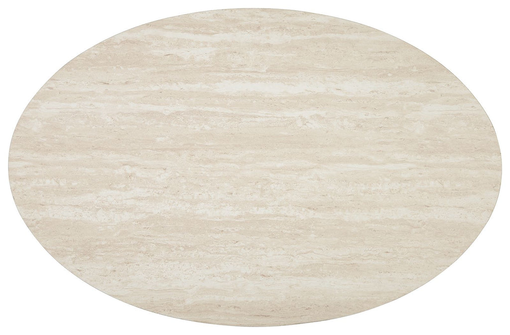 Tarica - Occasional Table Set (Set of 3) - White / Metallic