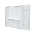 Murphy Bed With Desk And Bookshelf