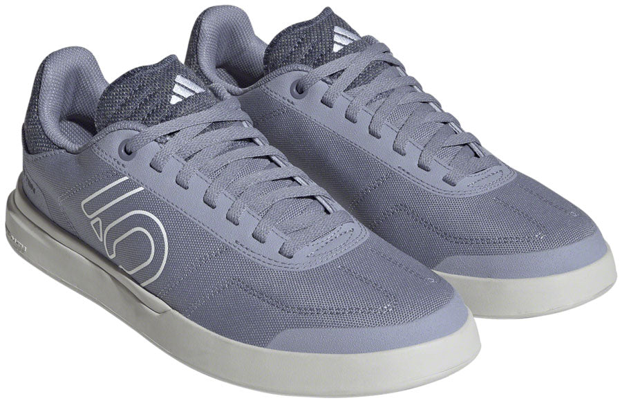 Five Ten Sleuth Deluxe Canvas Flat Shoes - Women's Silver Violet/Ftwr White/Coral 10.5
