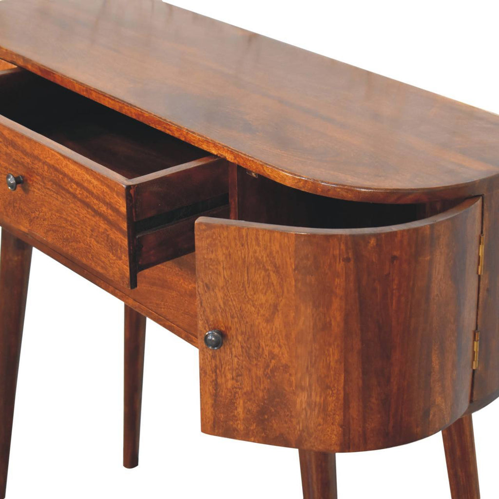 Grove Console Table - Brown