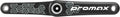 Promax CK-1 Carbon Crankset - 165mm  2-PC Direct Mount SRAM 3-Bolt 30mm Spindle BLK