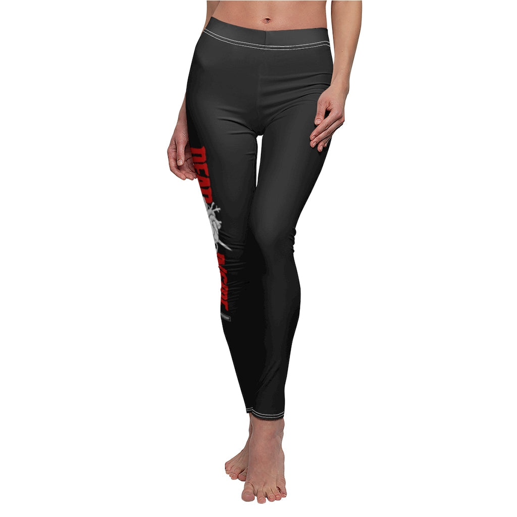 Dead Inside Leggings Black
