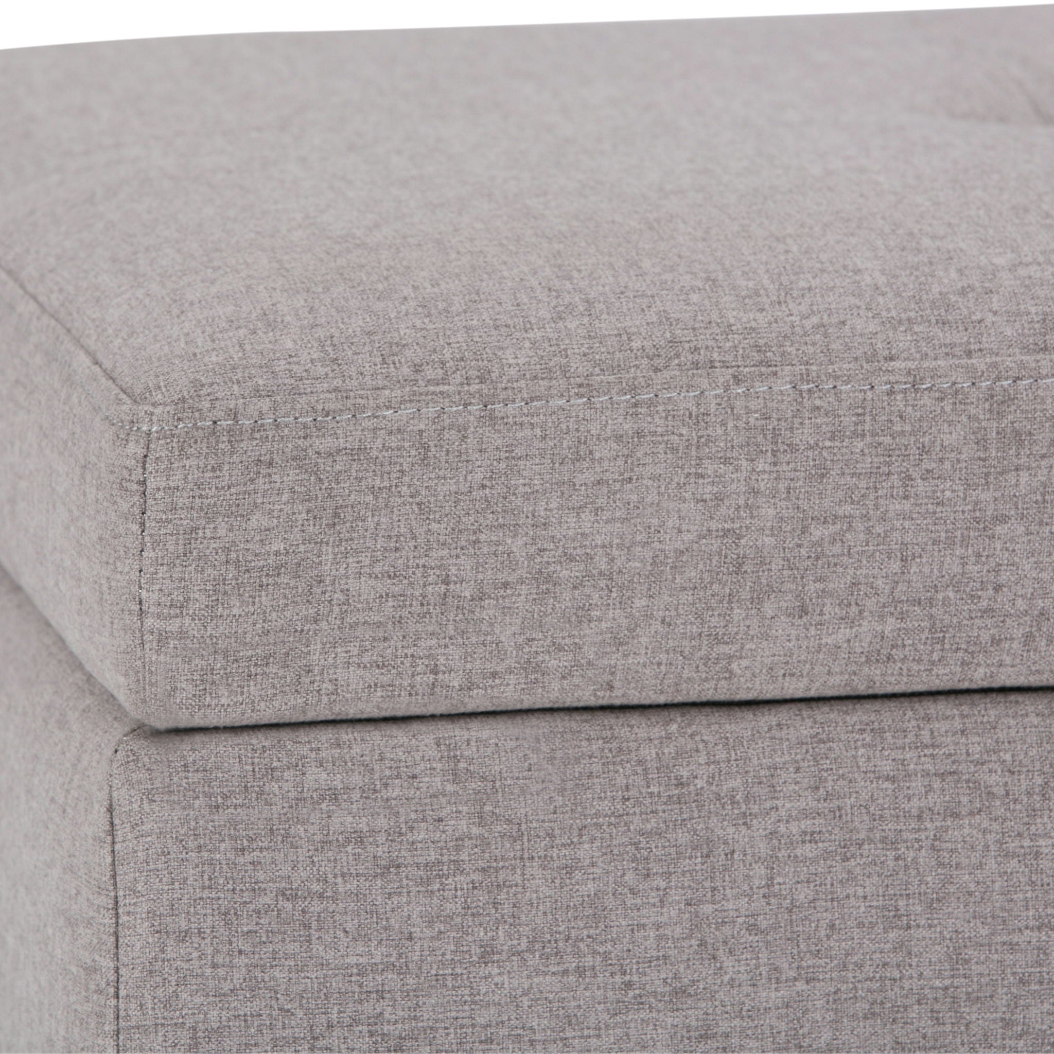 Oregon - Contemporary Storage Ottoman Bench With Tray