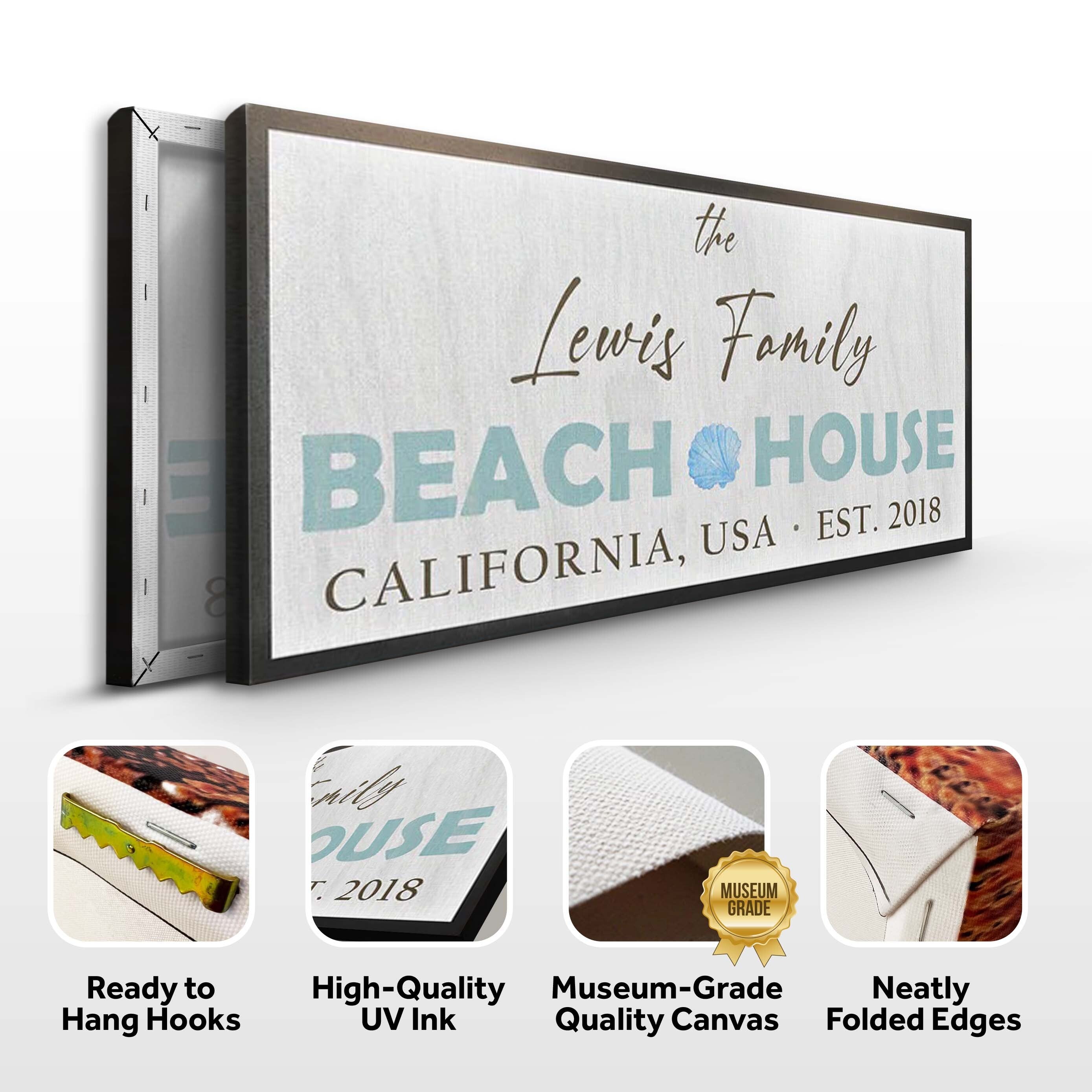 Beach House Sign