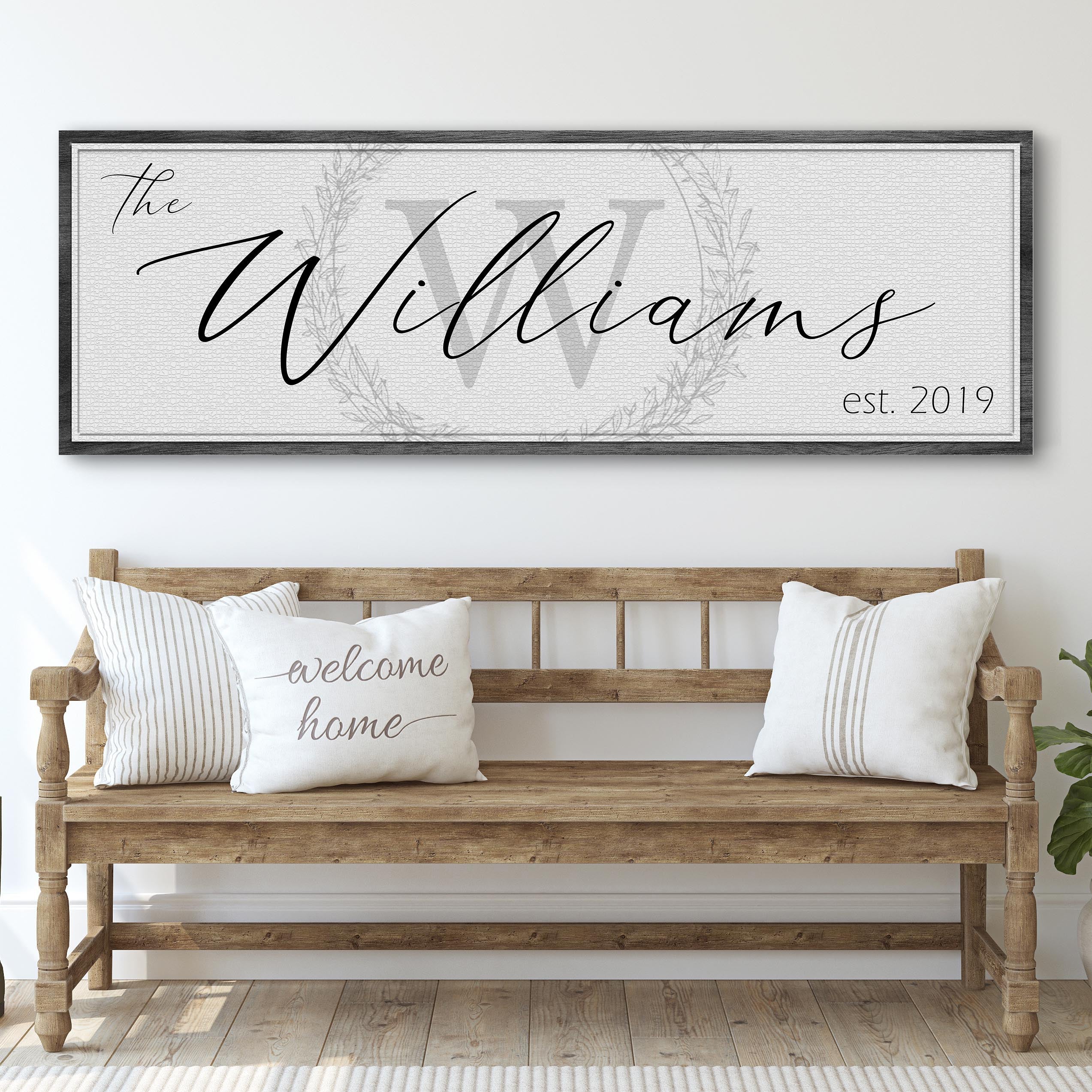 Family Sign XVII