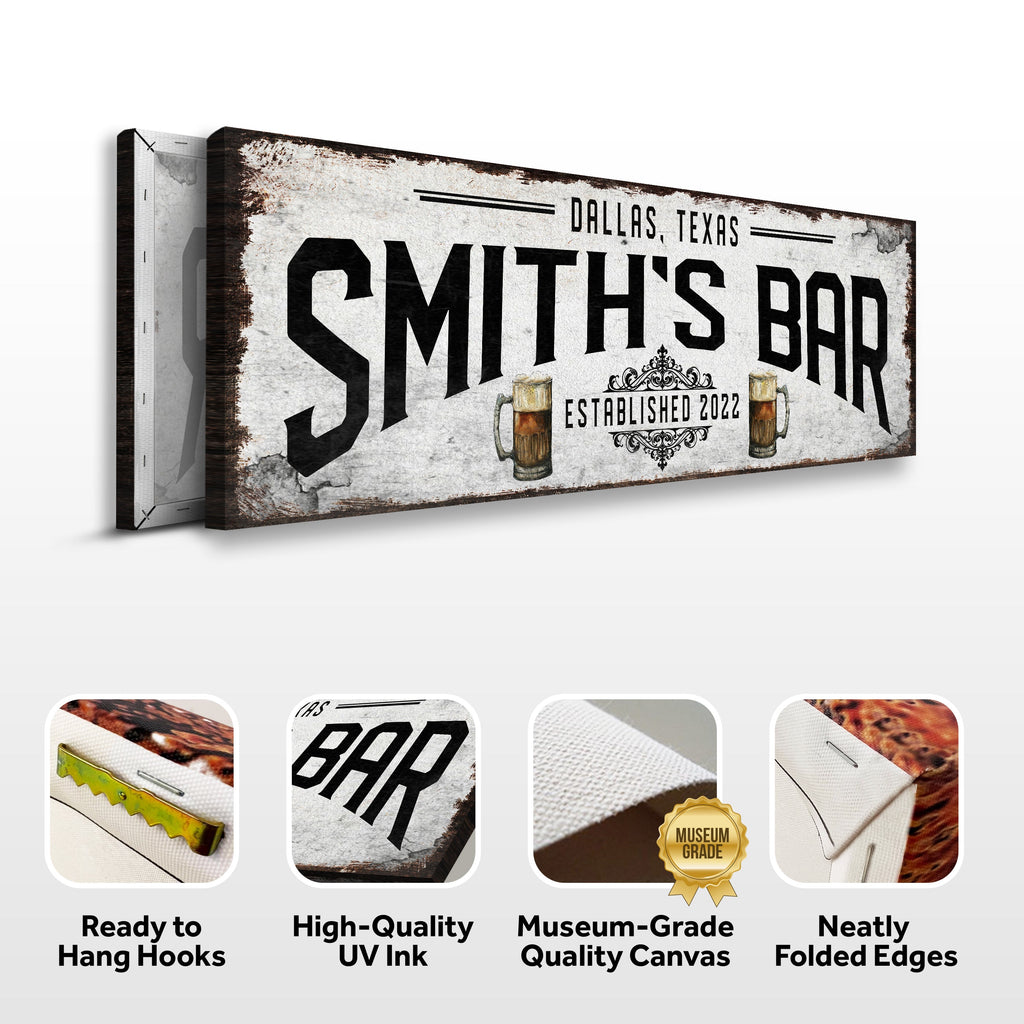 Rustic Bar Sign II