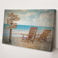 Beach Couple Names Sign