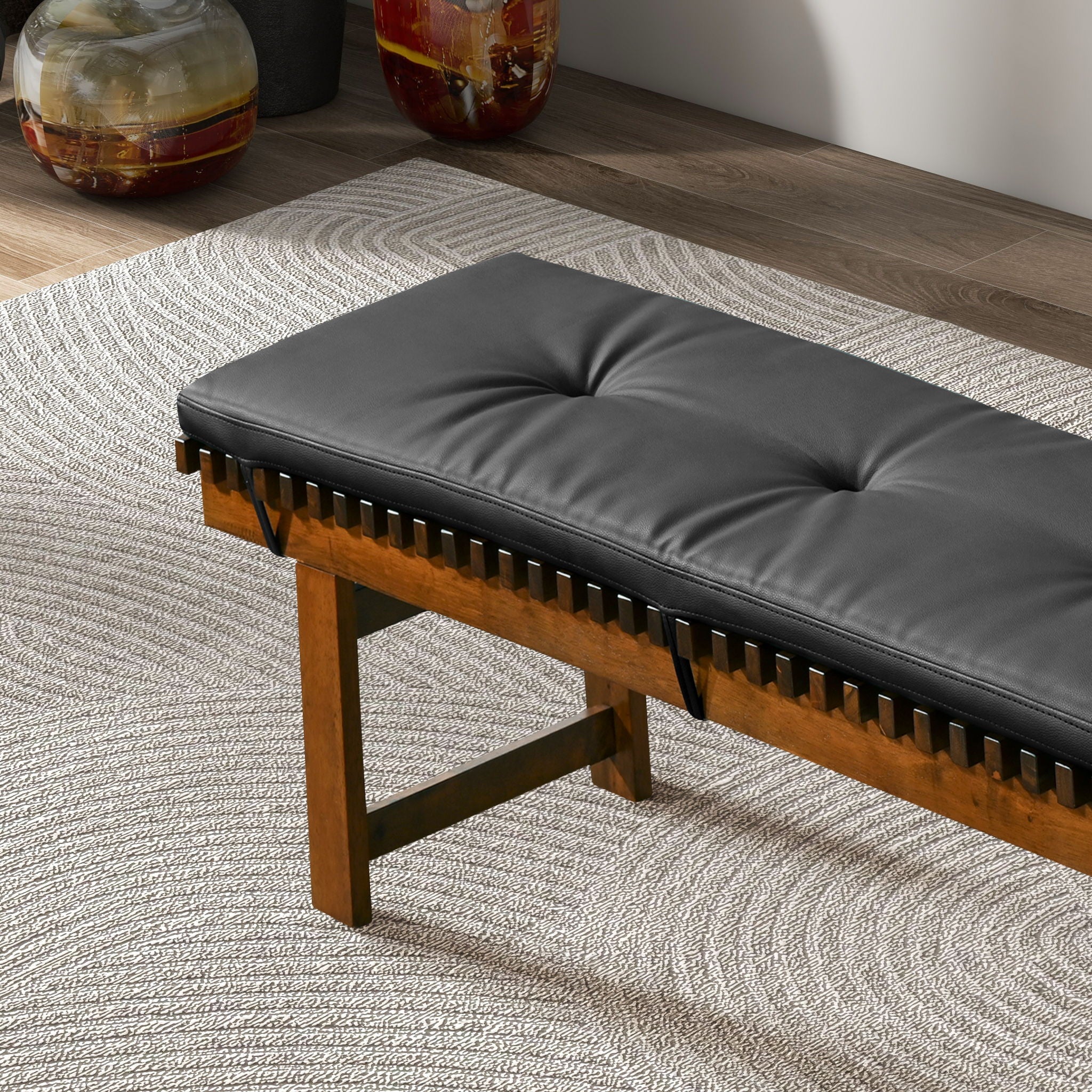 Lucia - Bench - Black
