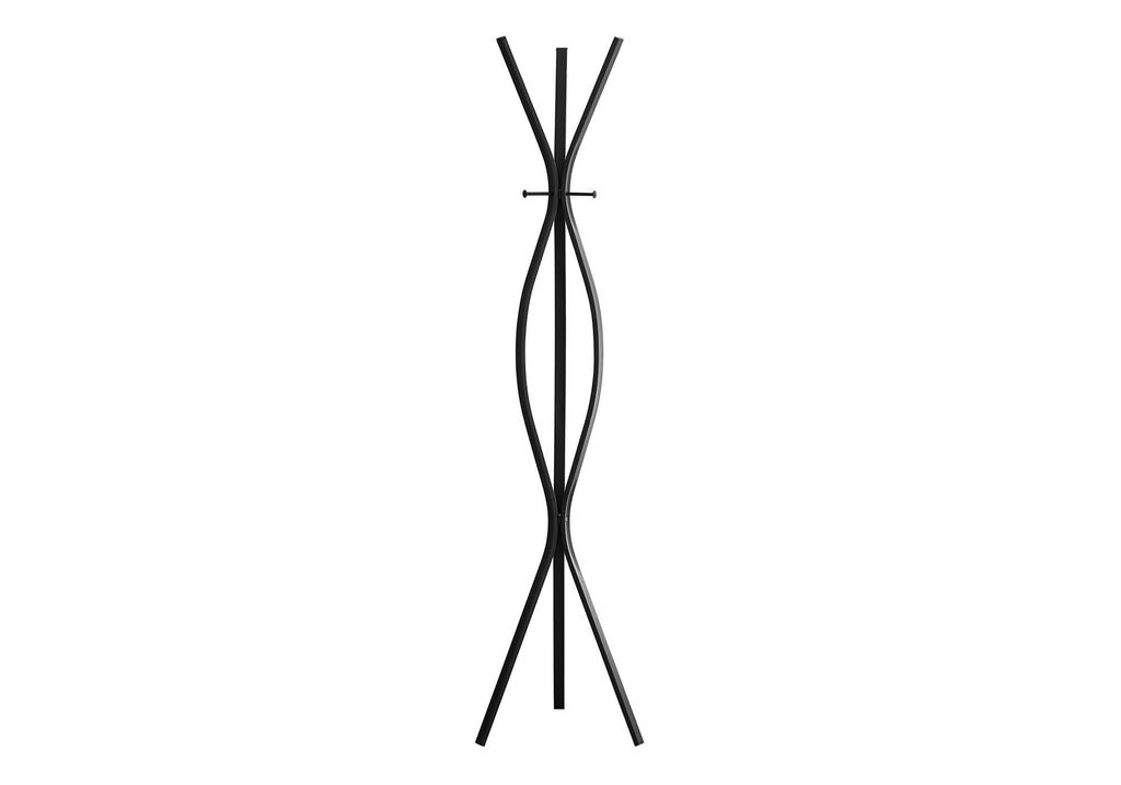 Free Standing Coat Rack 3 Hooks For Entryway