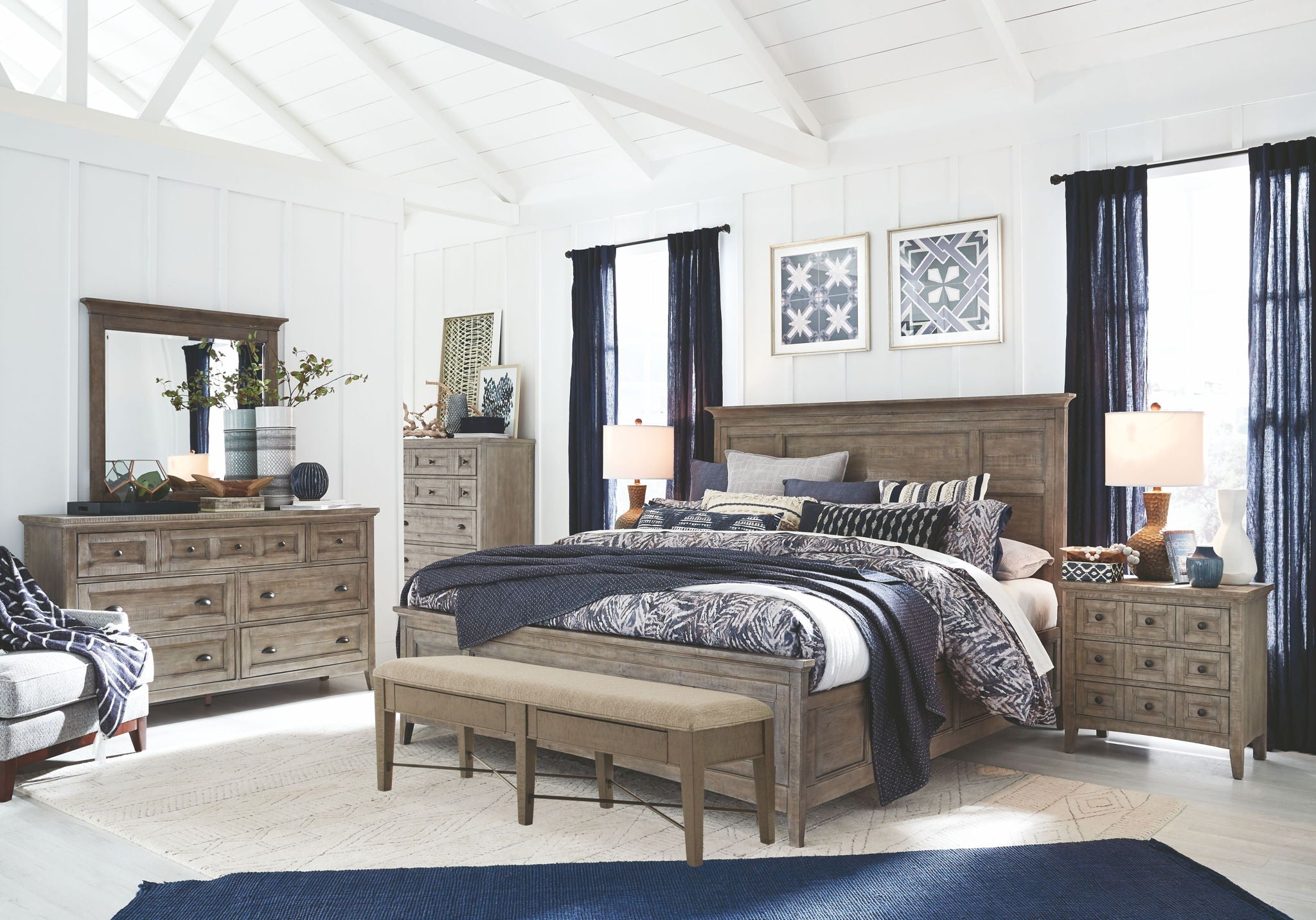 Paxton Place - Wood Drawer Dresser