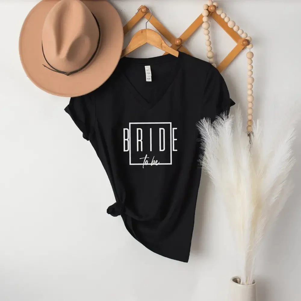 Bach Crew Bride To be Party Bachelorette V-Neck T-shirt