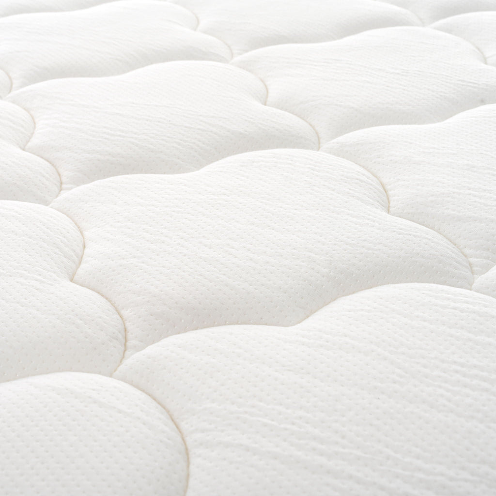 12" Hybrid Mattress With Pocket Coils And Memory Foam, Medium Firm