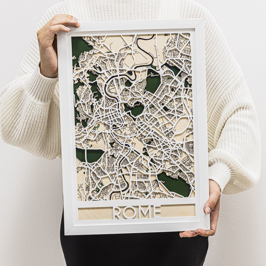 3D City Map Rome