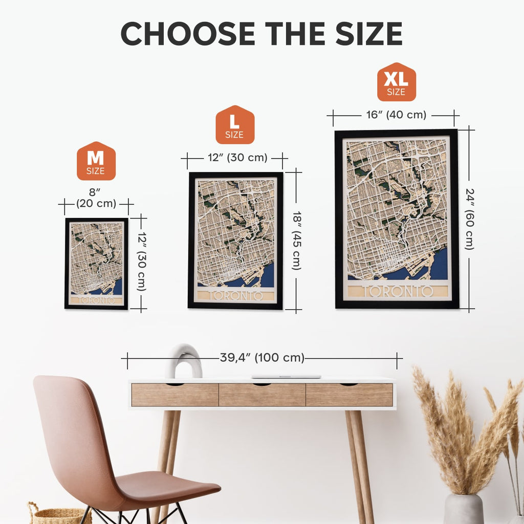 3D City Map Toronto