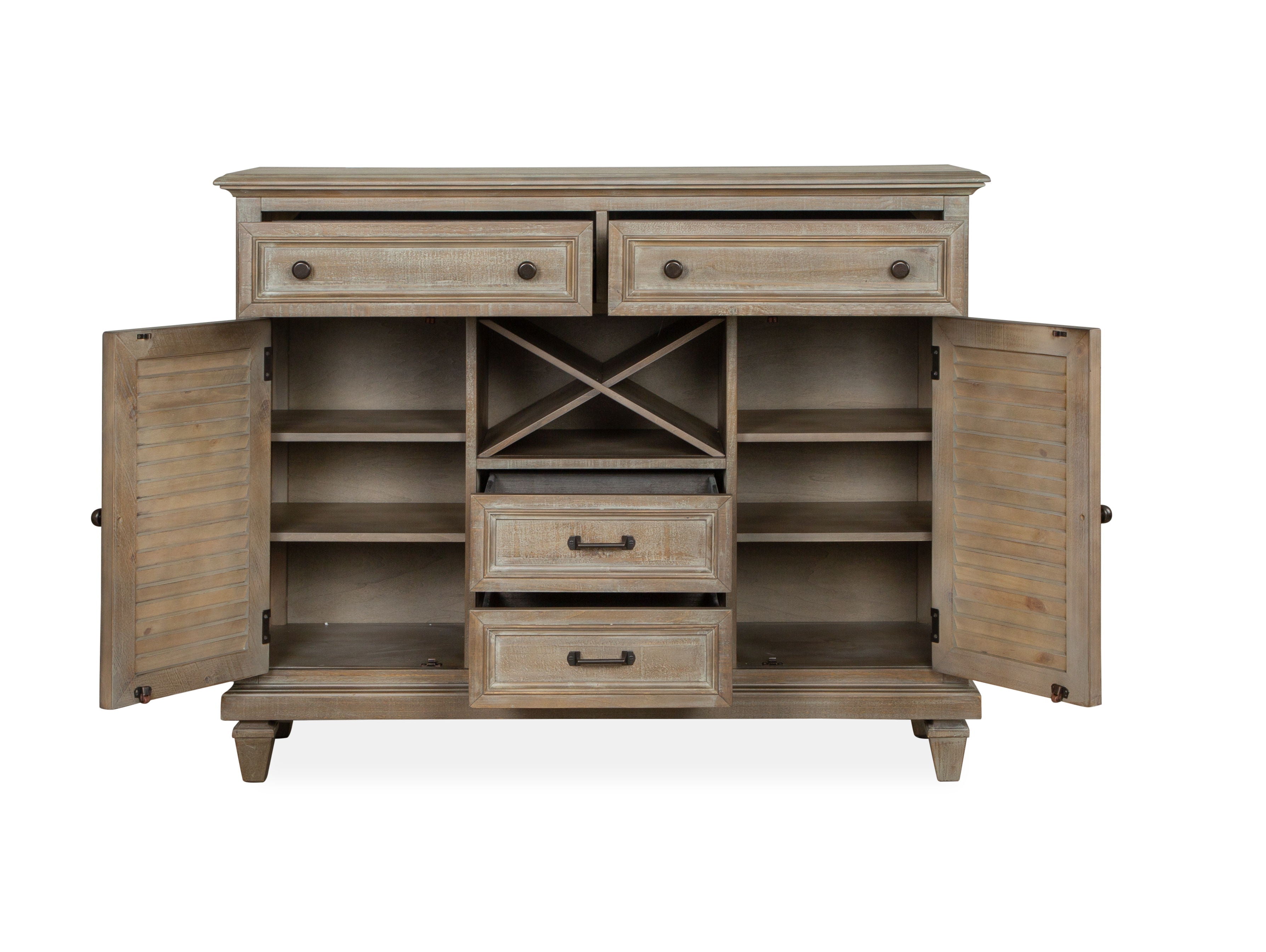 Lancaster - Server - Dovetail Gray