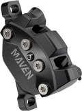 SRAM Maven Silver Disc Brake Caliper Assembly - Front/Rear Post Mount 4-Piston BLK A1