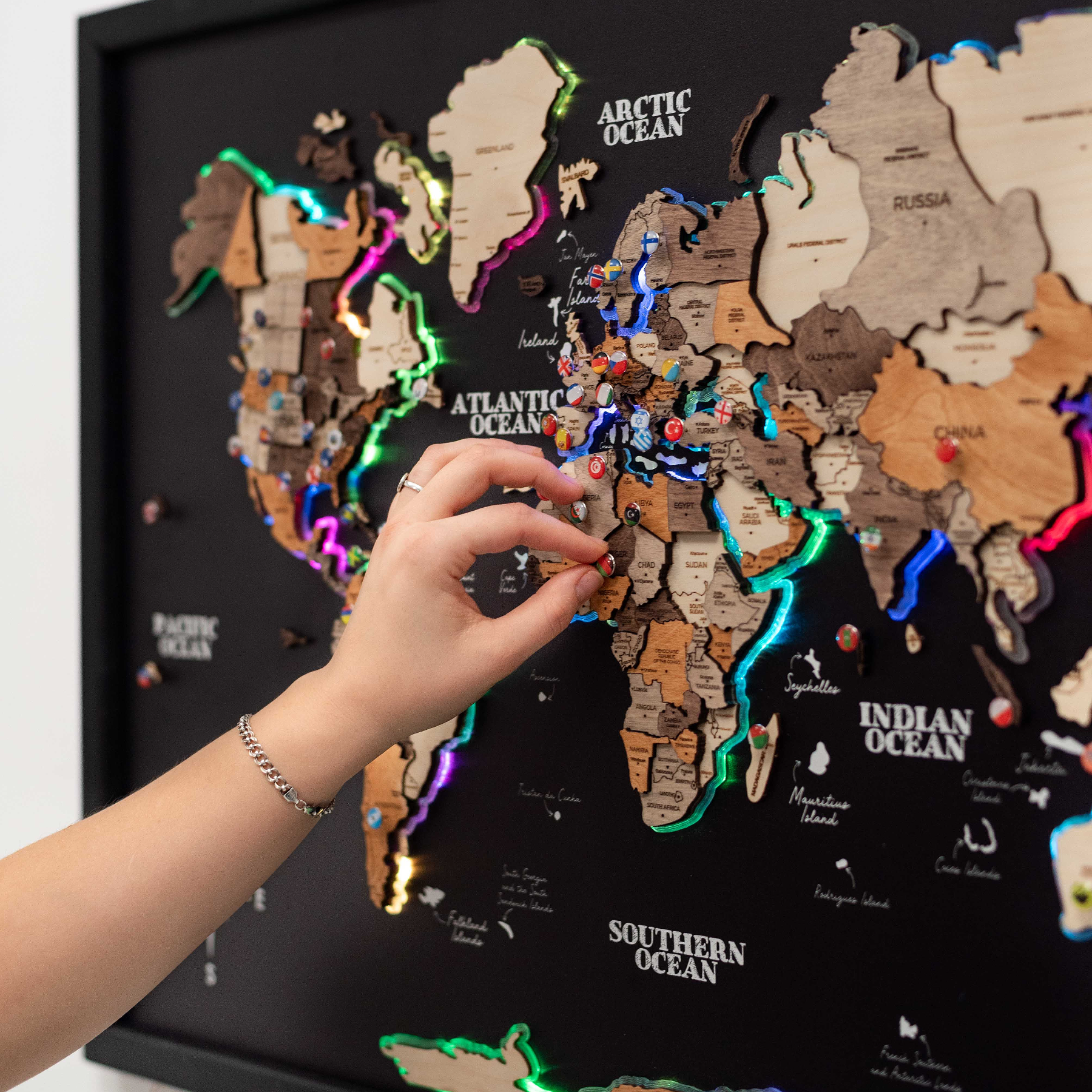 Map on Board LED 2.0 Multicolor