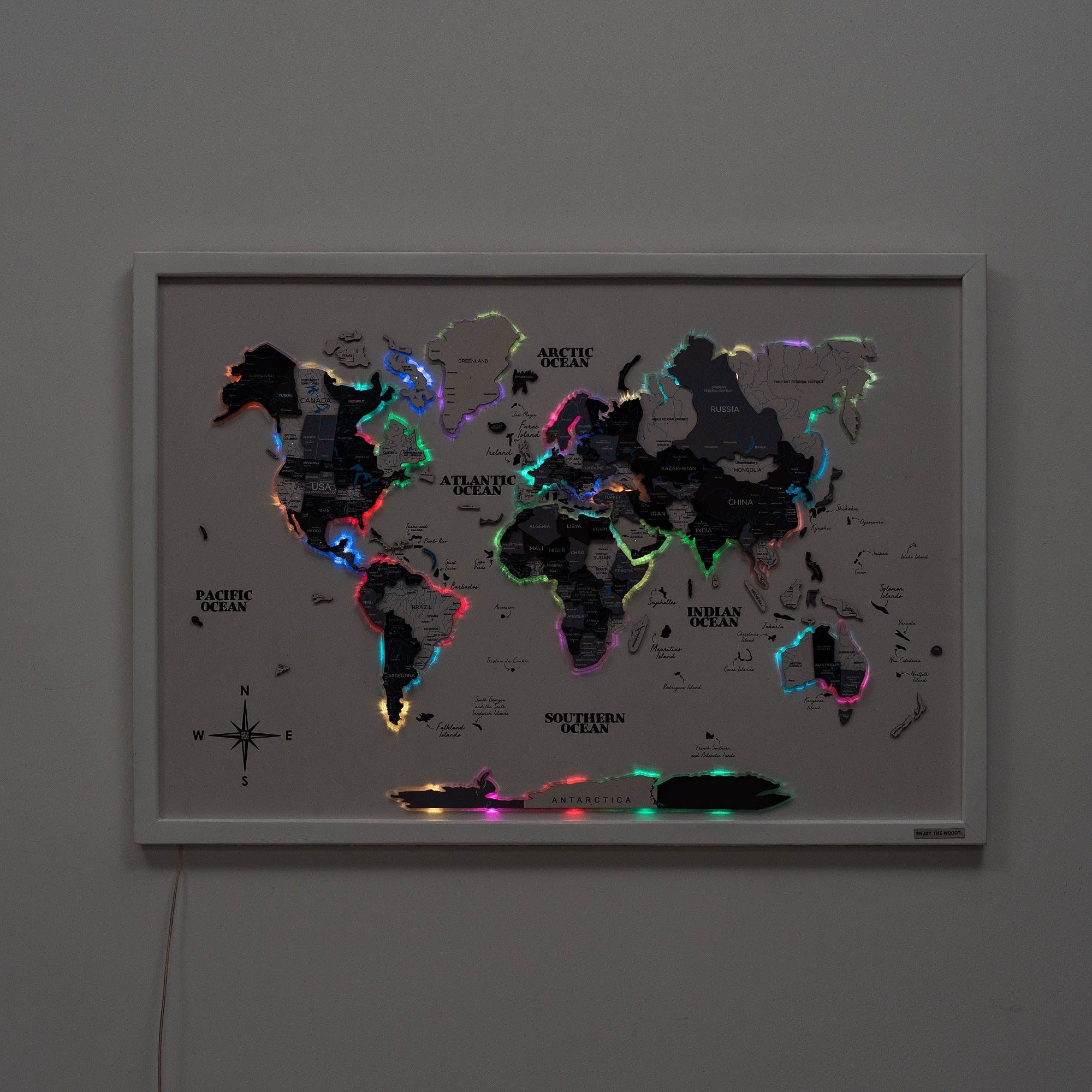 Map on Board LED 2.0 Nordik