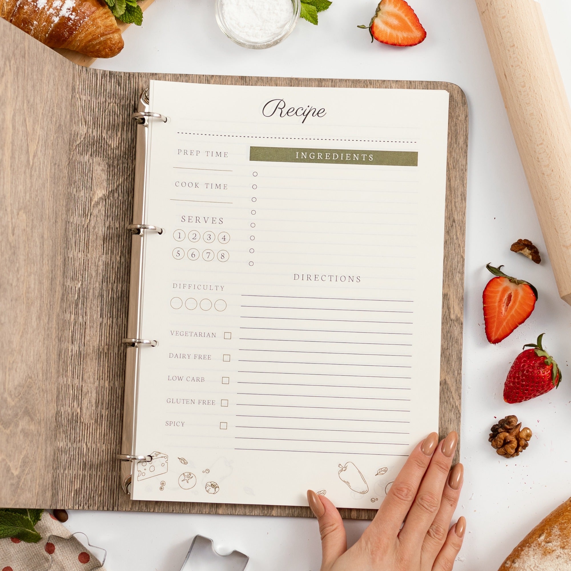 Recipe Book Fruits