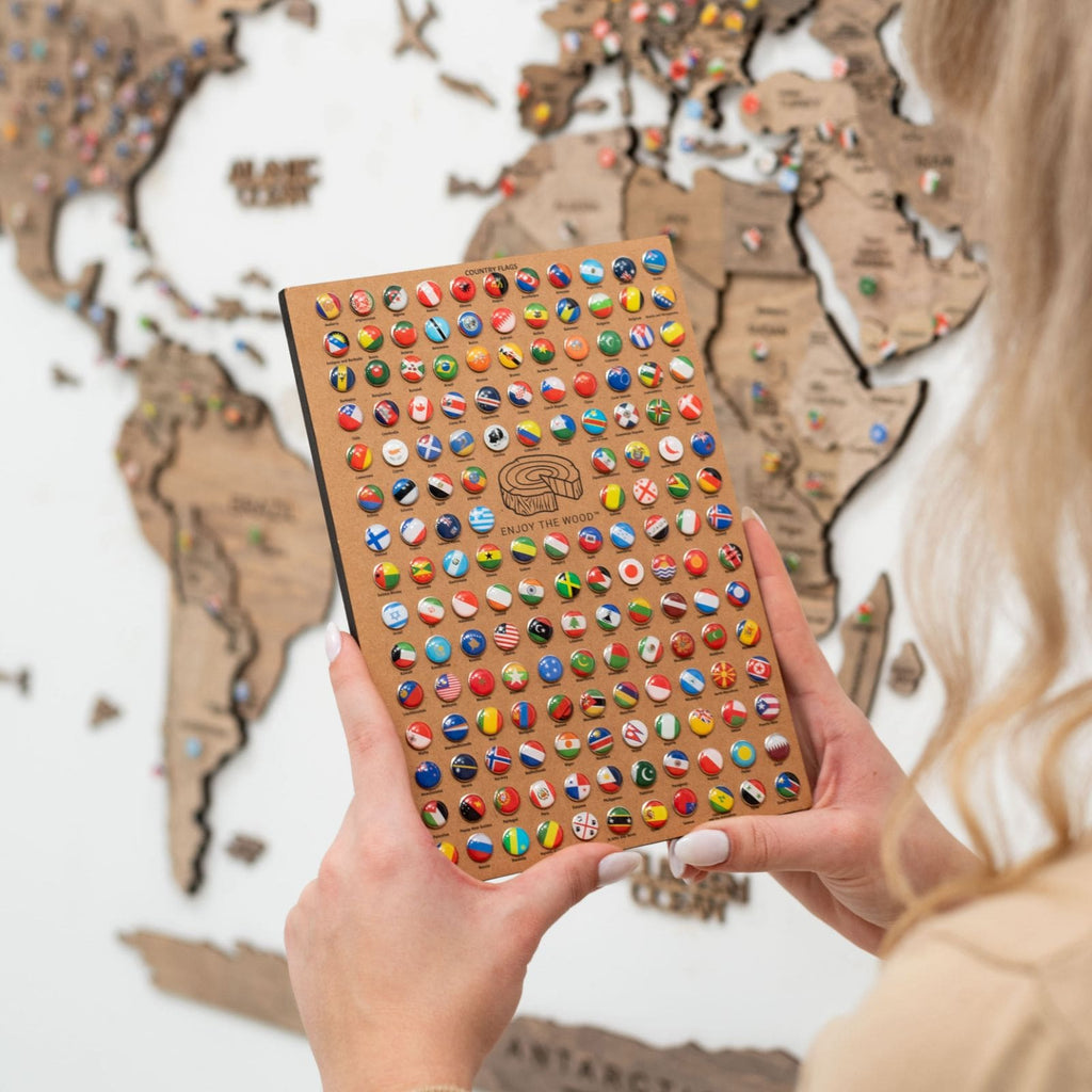 Flags Push Pins